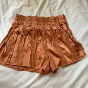 Victoria’s Secret silk elastic waist shorts